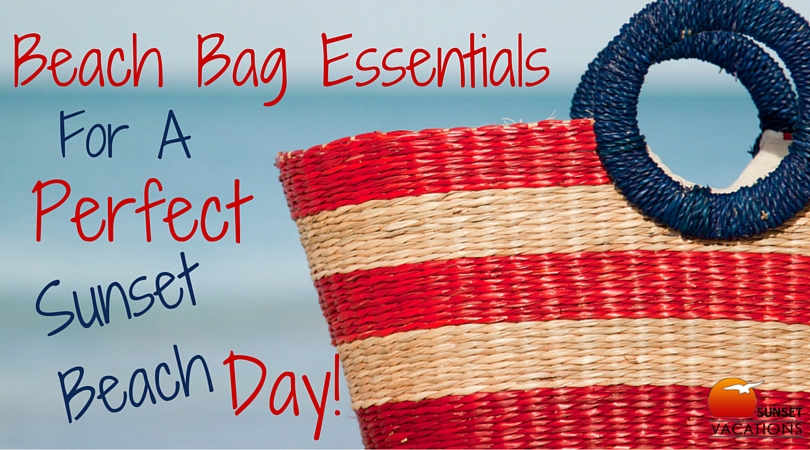 Beach Bag Essentials for a perfect sunset beach day